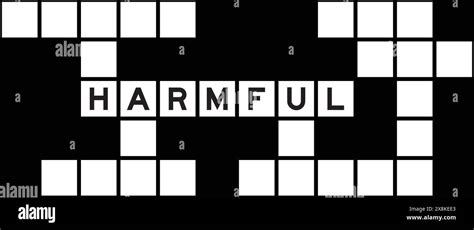 harmful crossword clue|harmful crossword clue 7 letters.